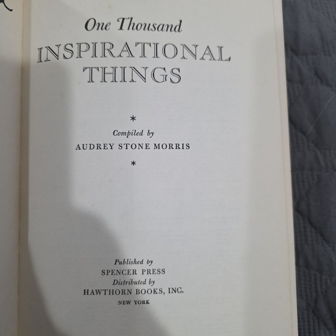 1000 Inspirational Things