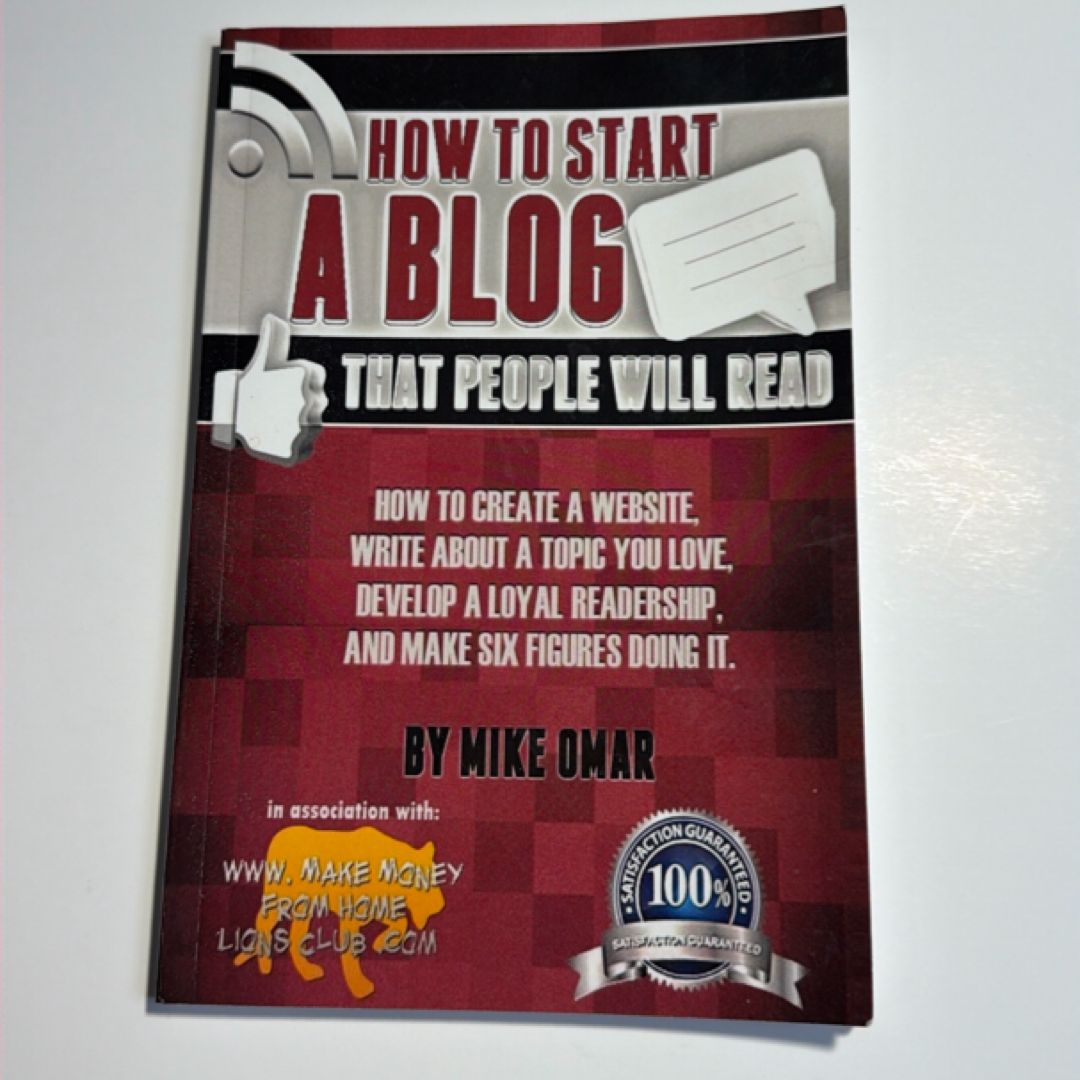 How to Start a Blog That People Will Read