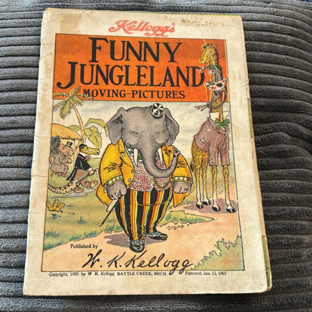 Kelloggs Funny Jungleland Moving Pictures