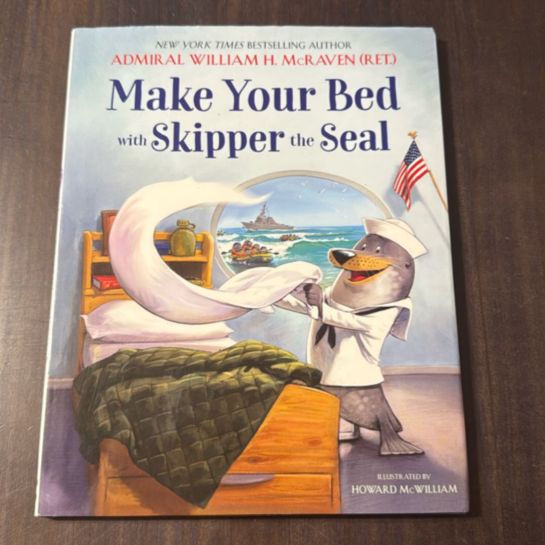 Make Your Bed with Skipper the Seal