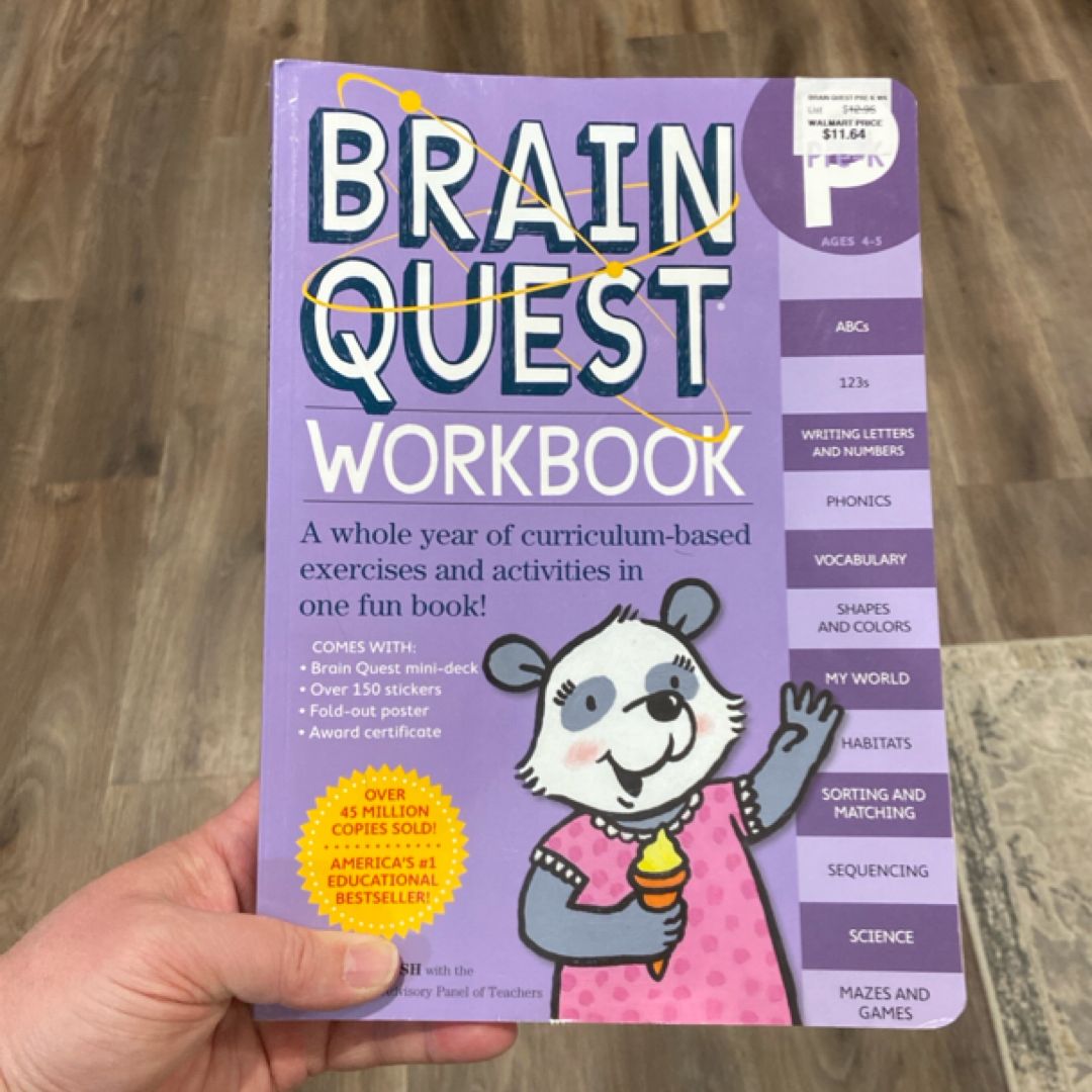 Brain Quest Workbook: Pre-K