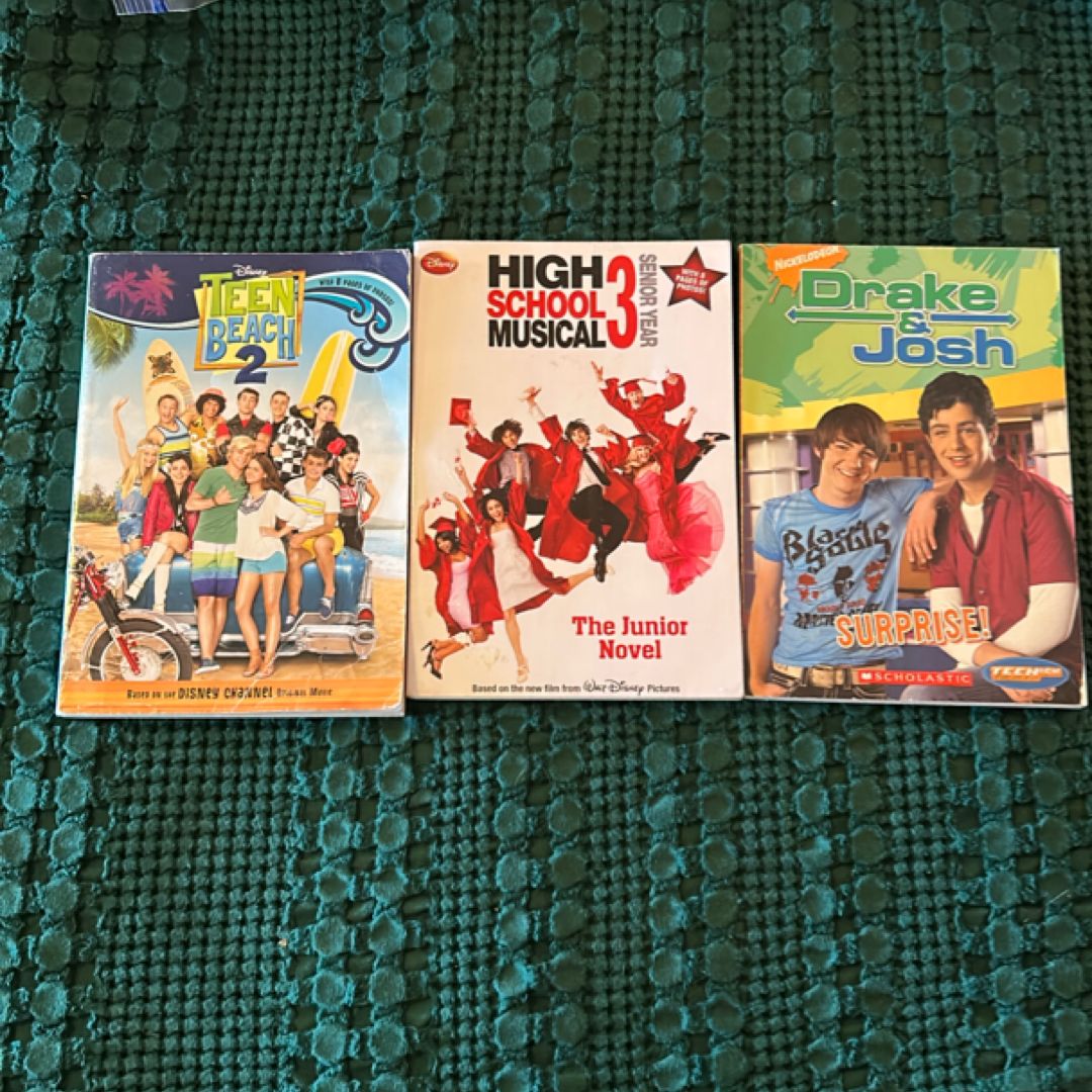 Popular TV Movie Junior Novel bundle