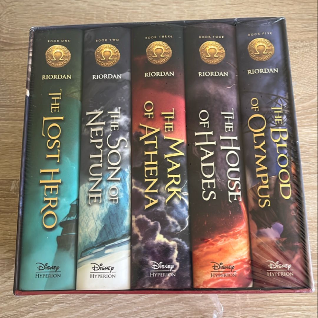 The Heroes of Olympus Paperback Boxed Set
