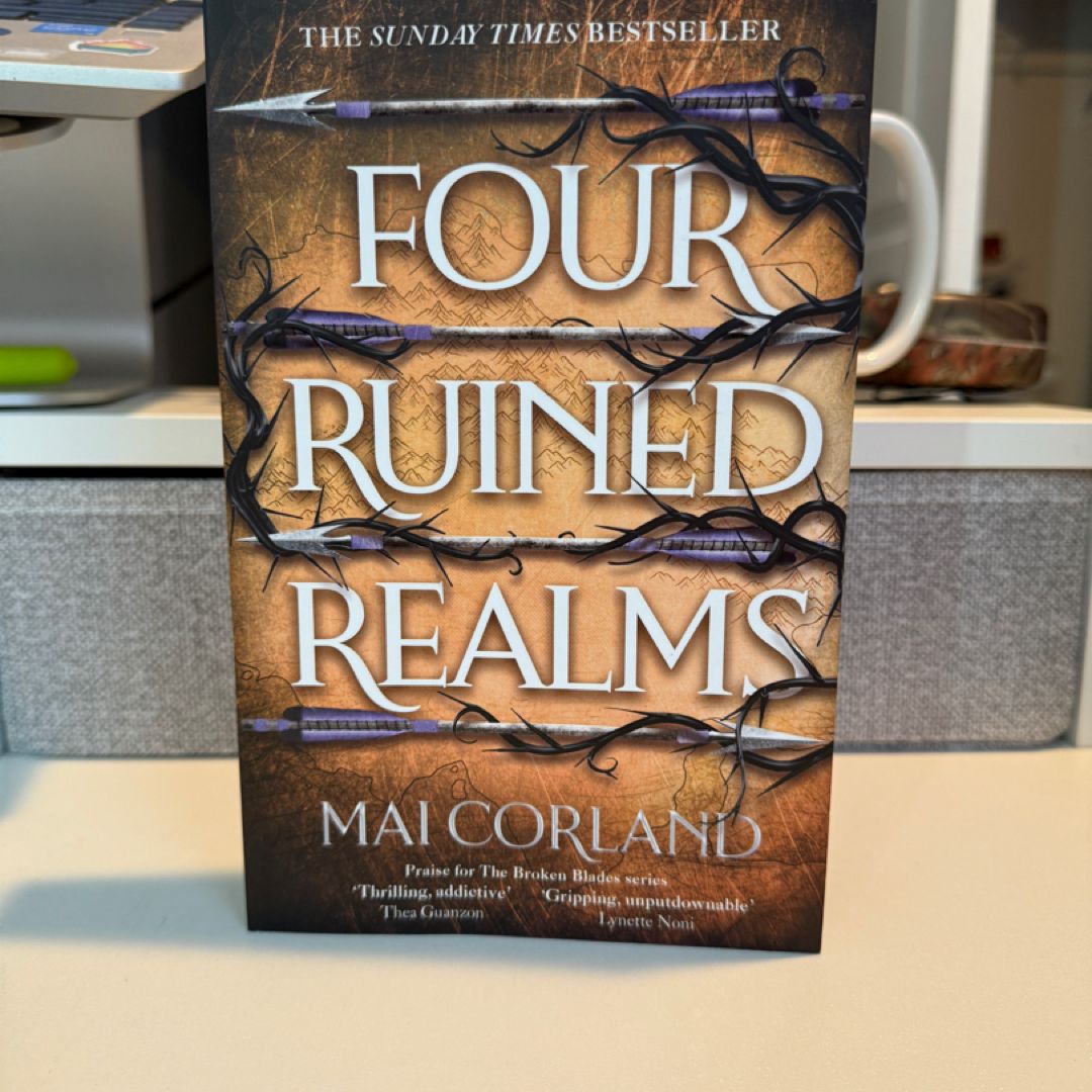 *Sprayed Edges**The Works* SE paperback Four Ruined Realms