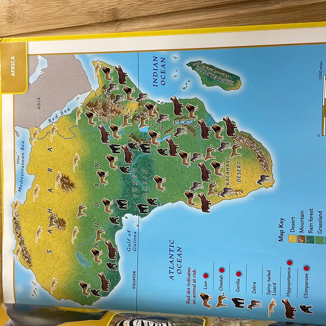 Nat Geo Wild Animal Atlas by National Geographic