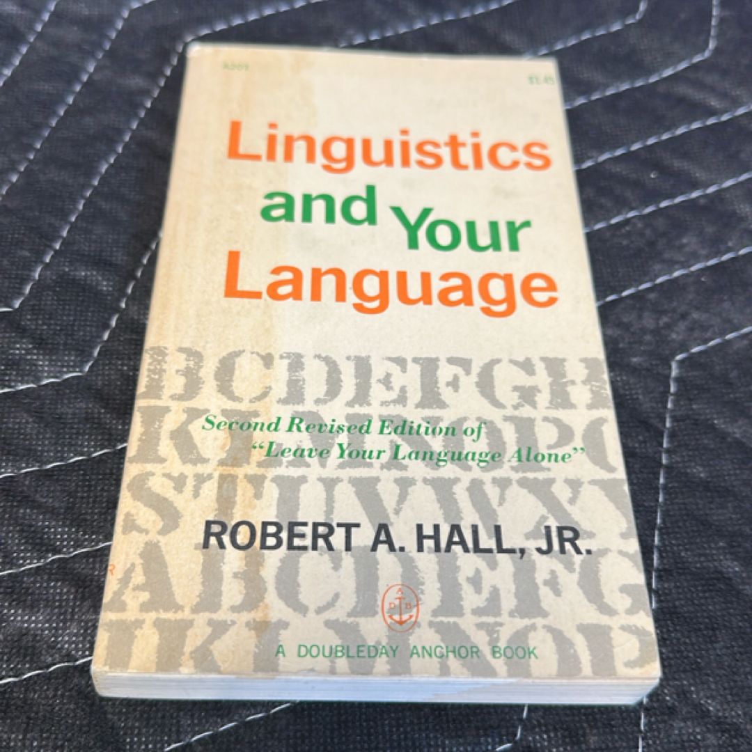Linguistics and your language