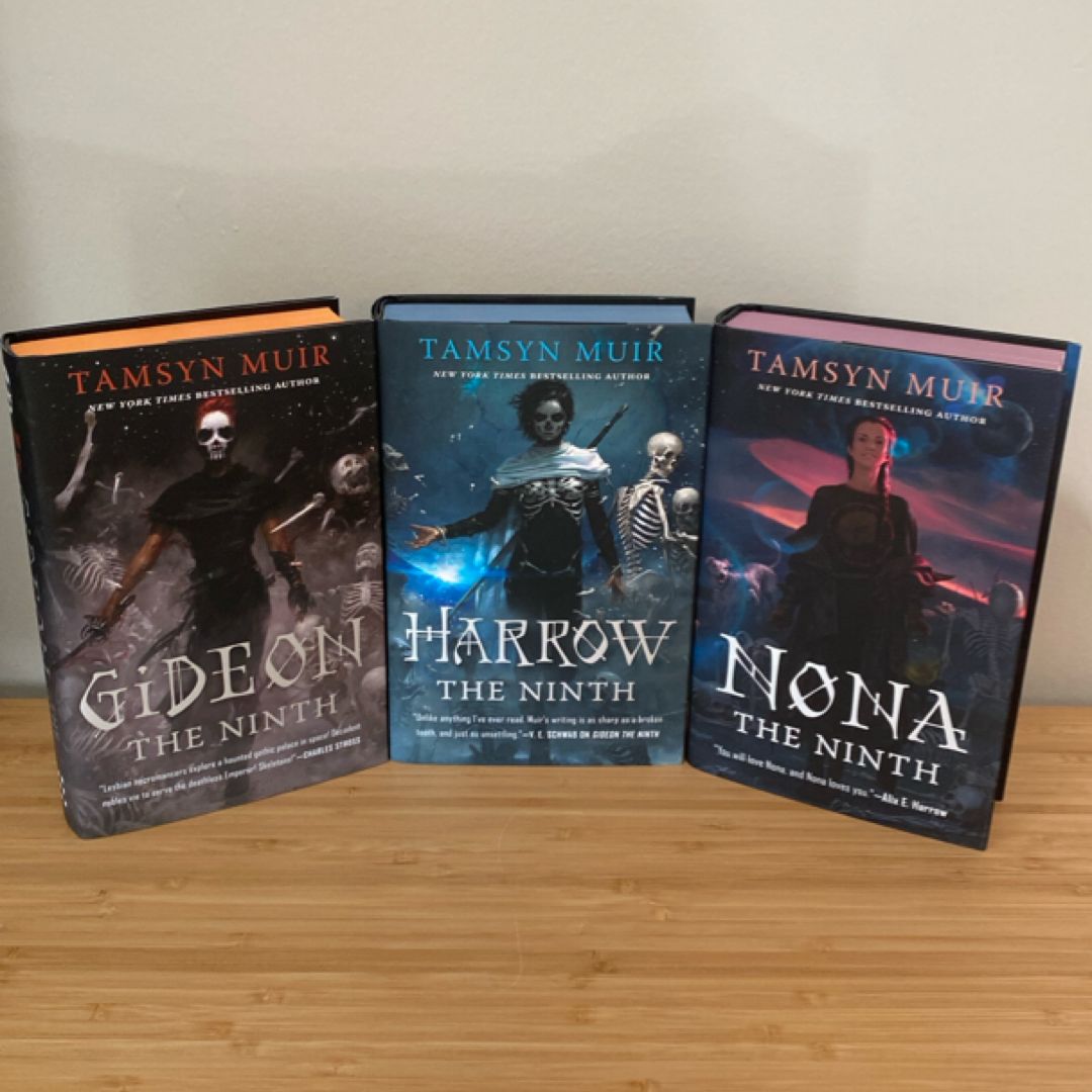 The Locked Tomb series - books 1-3 (Illumicrate)