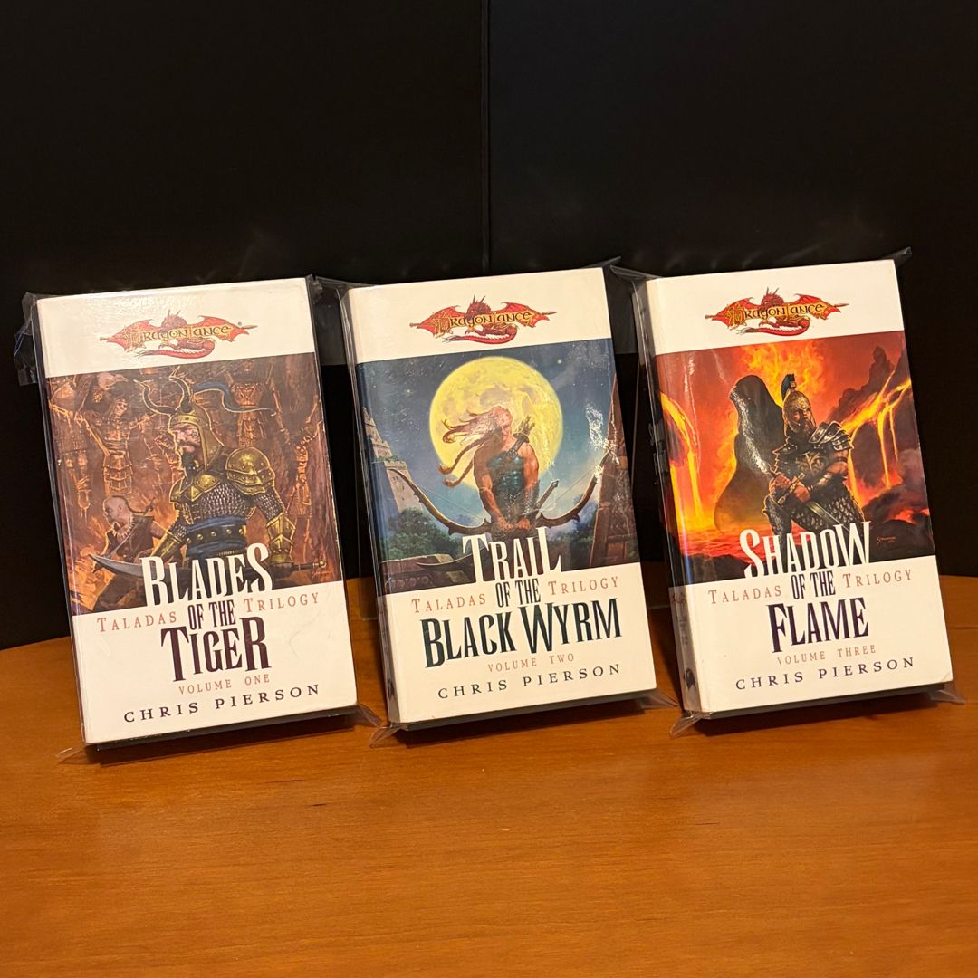 DragonLance: Complete First Edition Taladas Trilogy: Blades of the Tiger, Trail of the Black Wyrm, Shadow of the Flame
