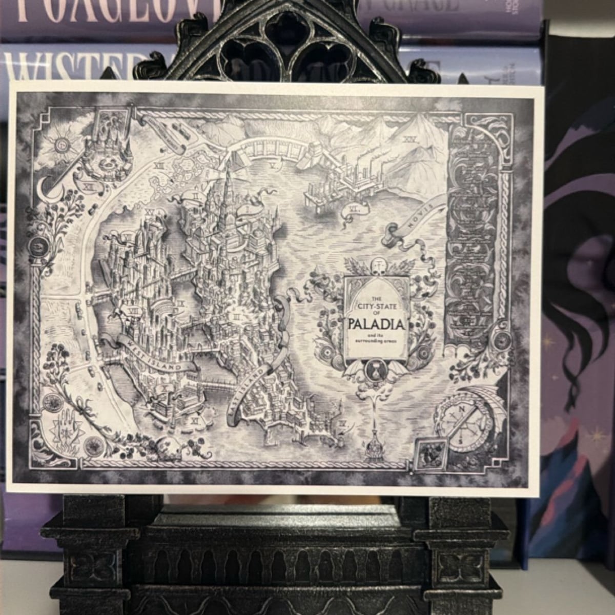 Alchemised Paladia Map Print by SenLinYu, Paperback | Pangobooks