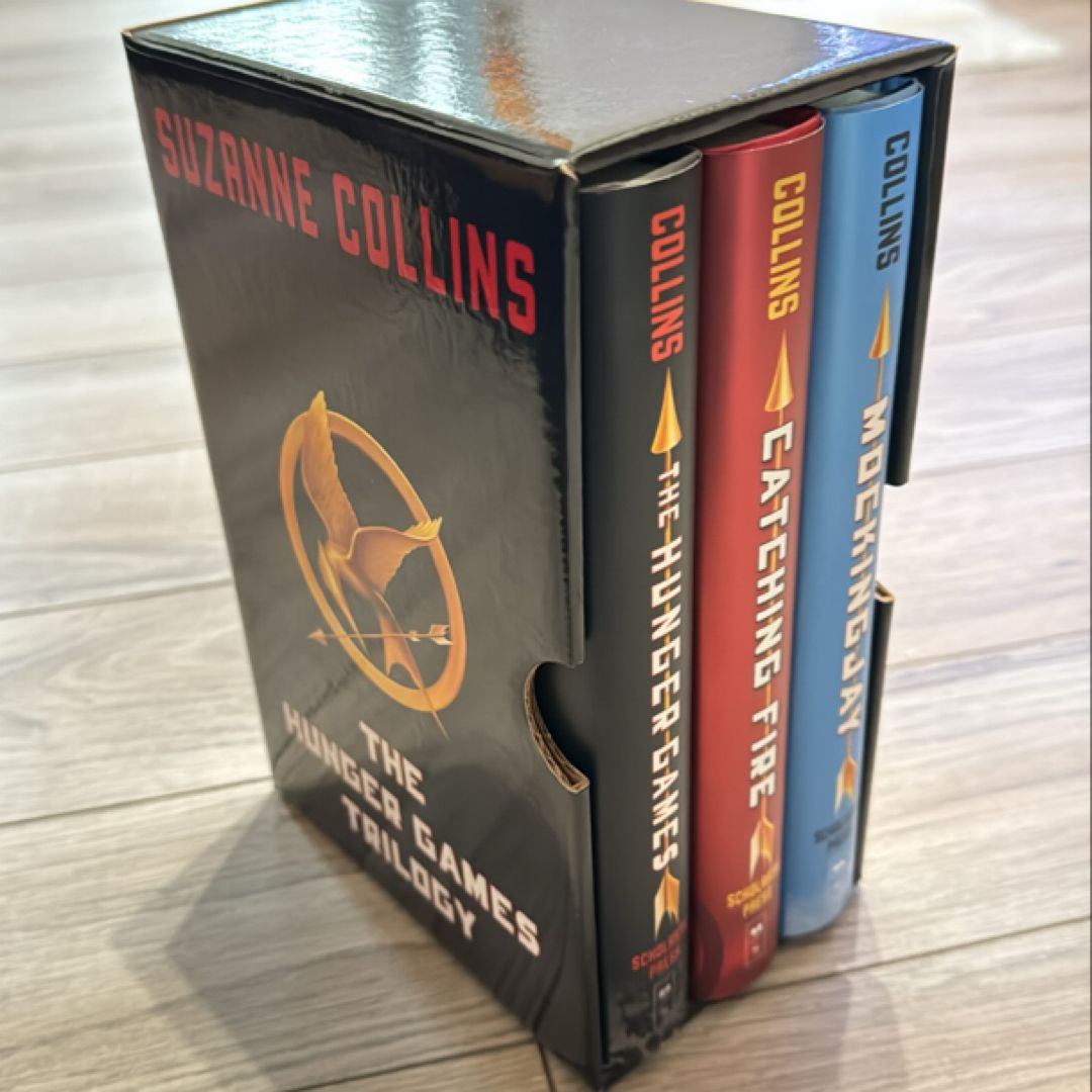 The Hunger Games Trilogy by Suzanne Collins, Hardcover | Pangobooks