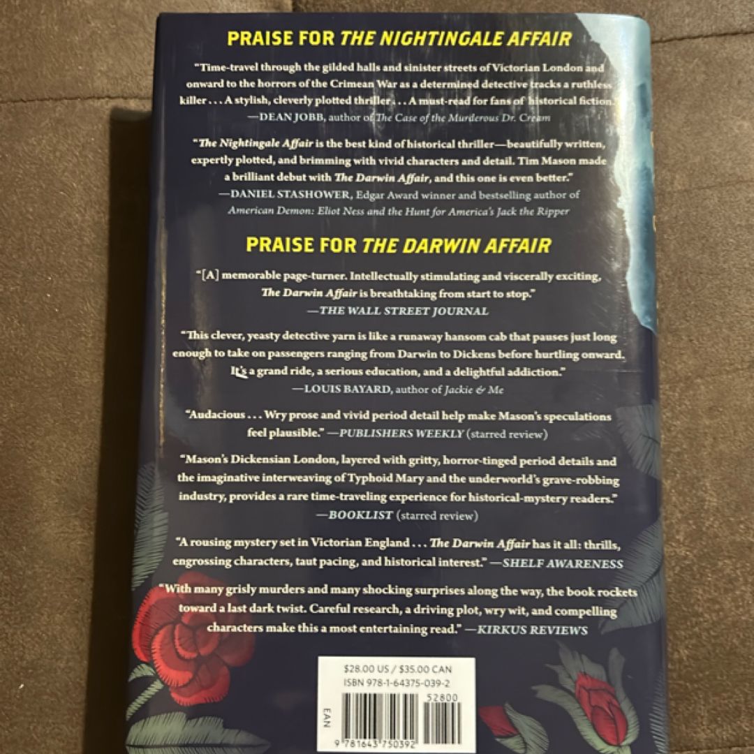 The Nightingale Affair by Tim Mason, Hardcover | Pangobooks