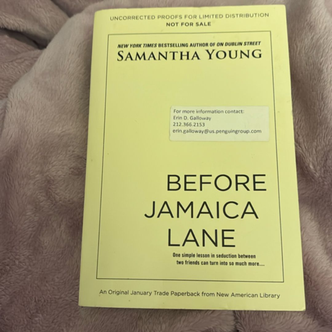 Before Jamaica Lane