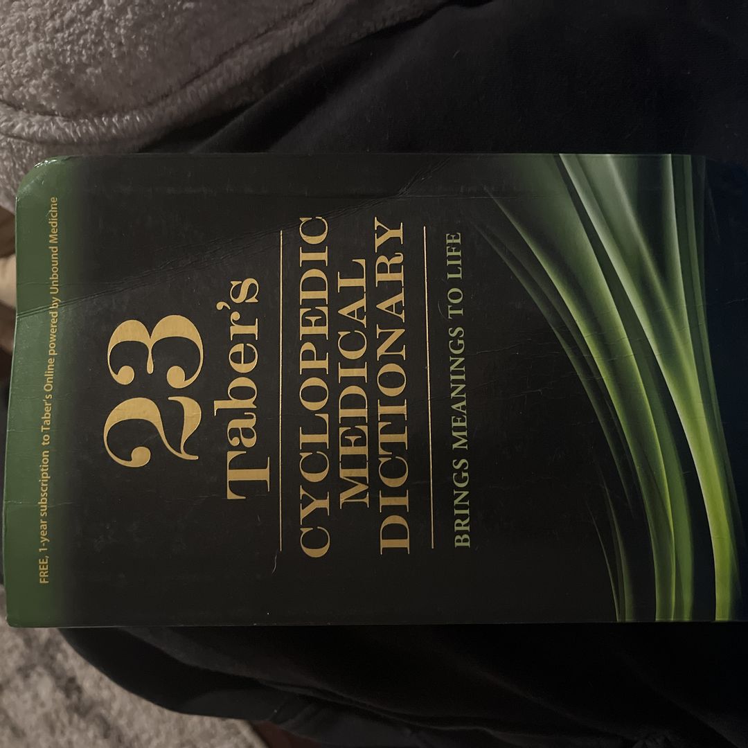 Taber's Cyclopedic Medical Dictionary