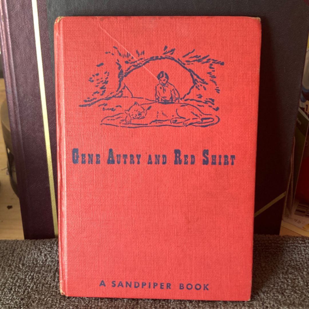 Gene Autry and Red Shirt (VINTAGE 1951)