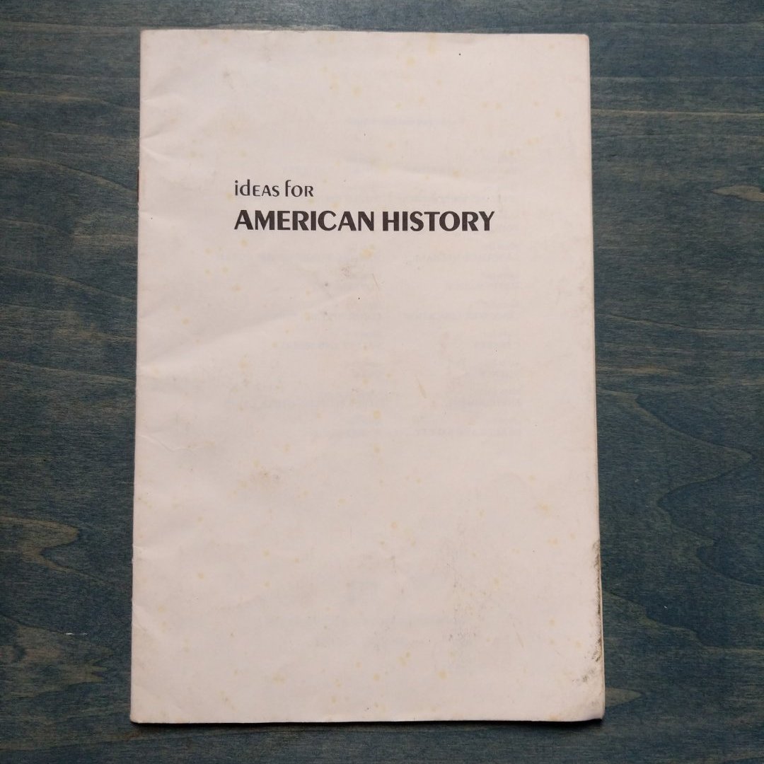 Ideas for American History 