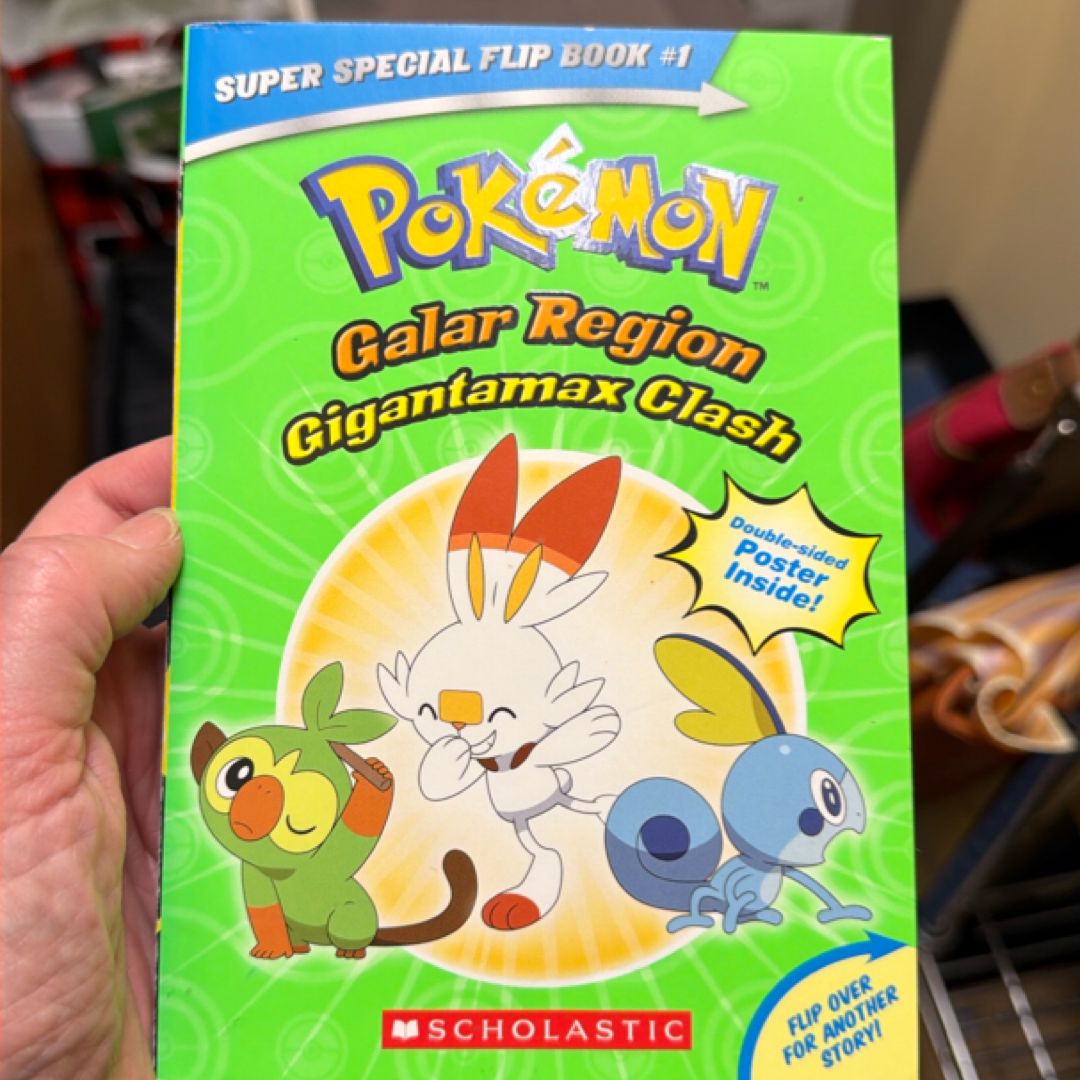 Gigantamax Clash / Battle for the Z-Ring (Pokémon Super Special Flip Book: Galar Region / Alola Region)