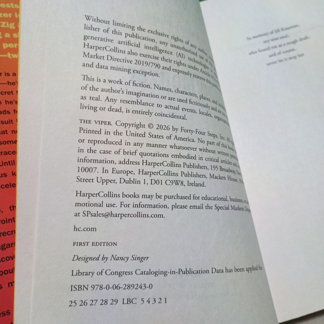 The Viper - First Edition (Printing 1)