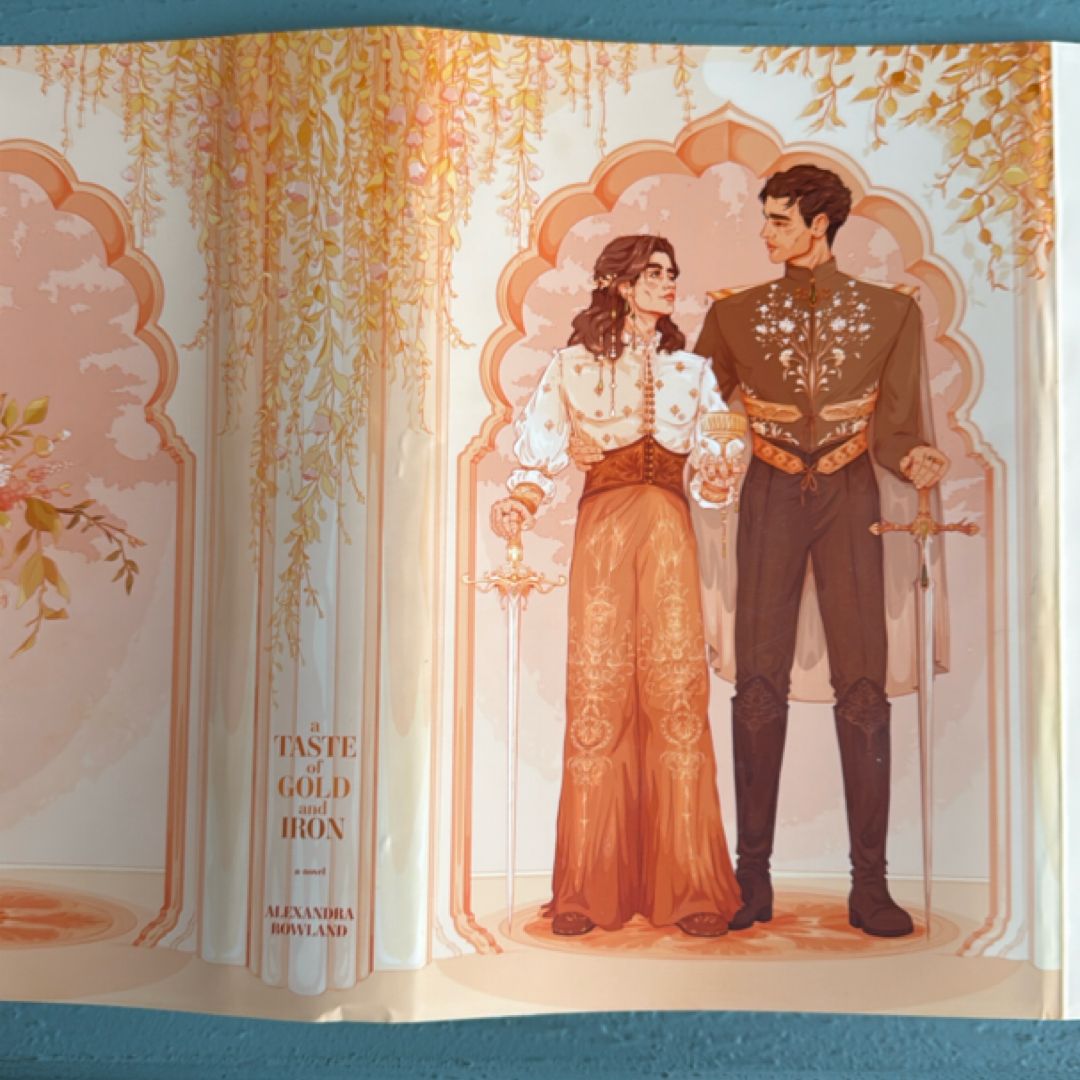 *dustjacket* A Taste of Gold and Iron