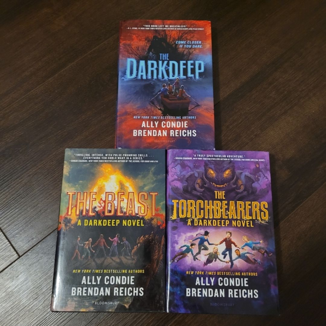 SIGNED The Darkdeep Trilogy Set