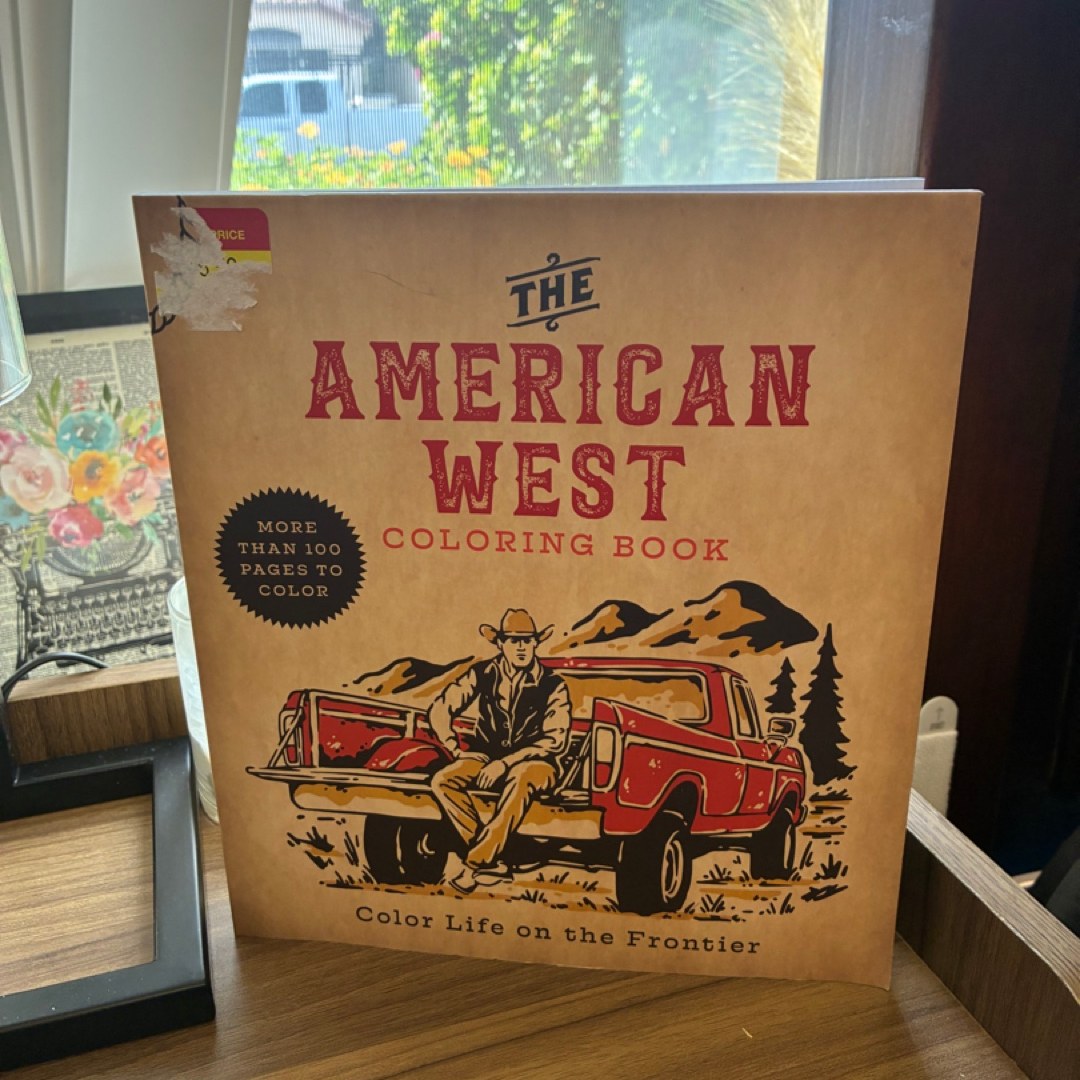 American West Coloring Book
