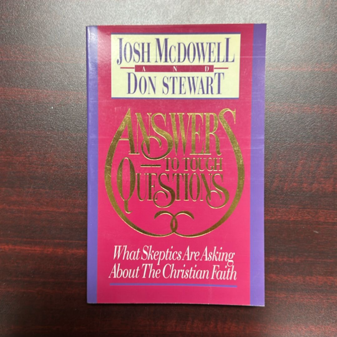 Answers to Tough Questions