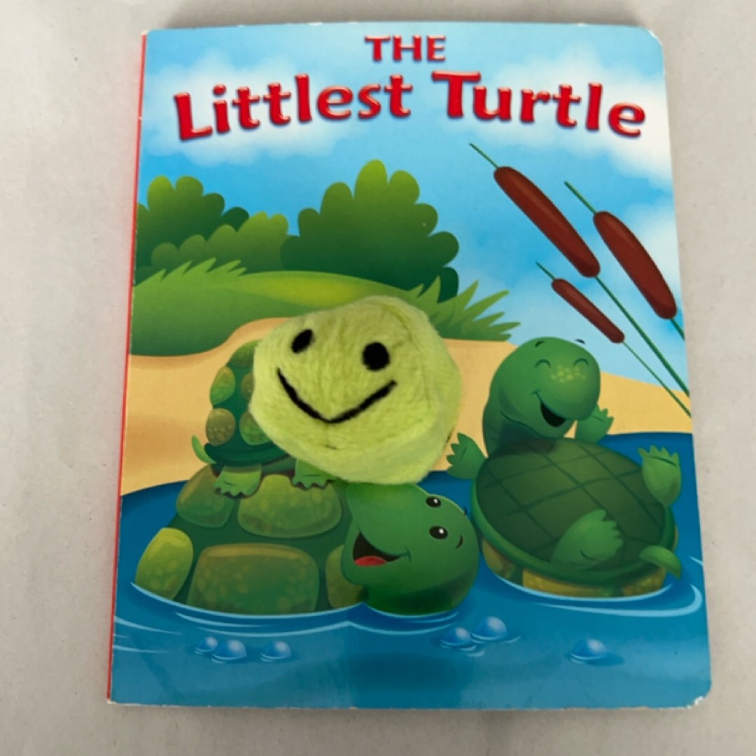 The Littlest Turtle Finger Puppet board book