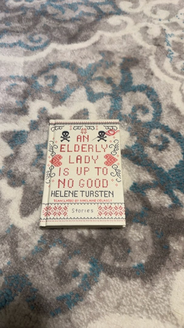 An Elderly Lady Is up to No Good