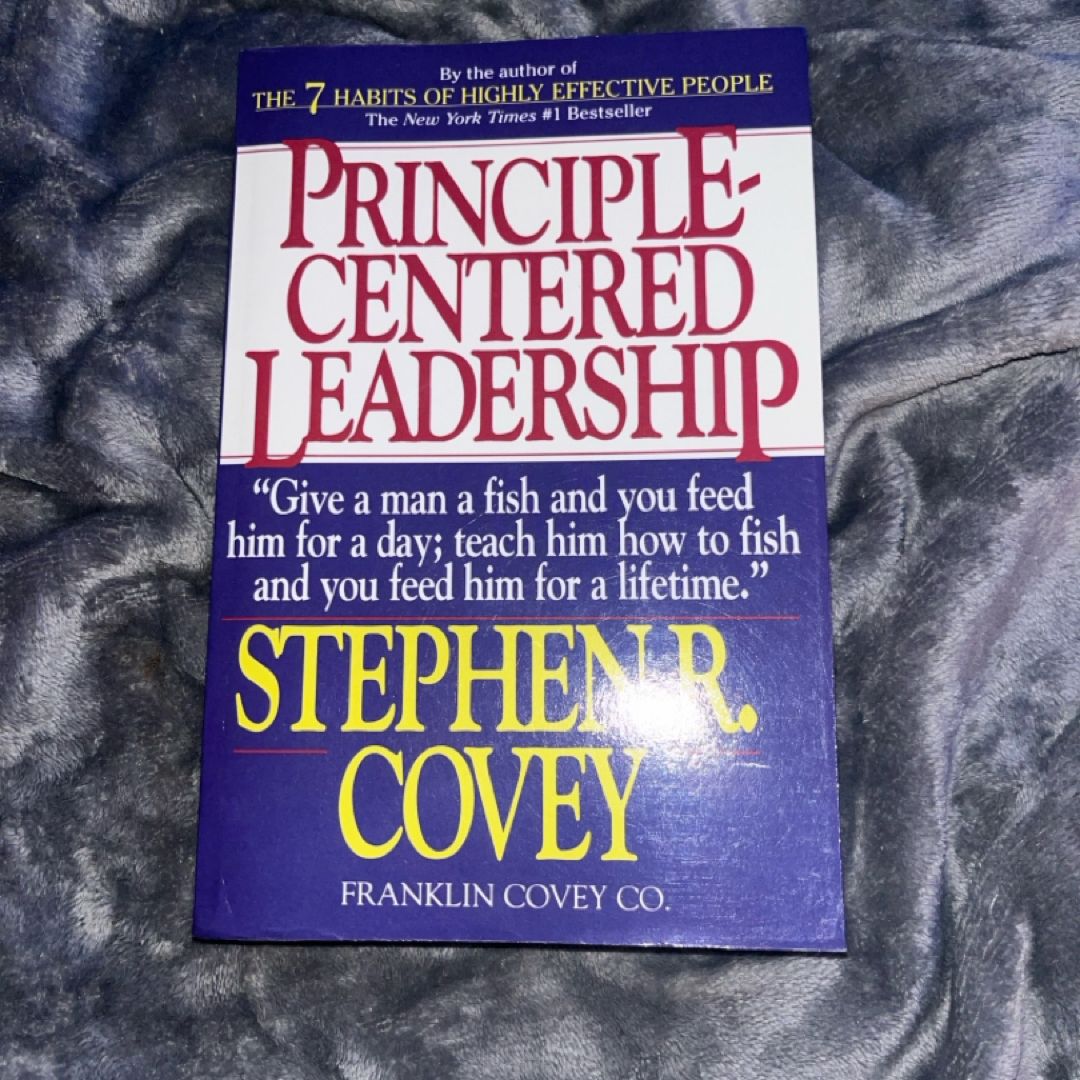 Principle Centered Leadership