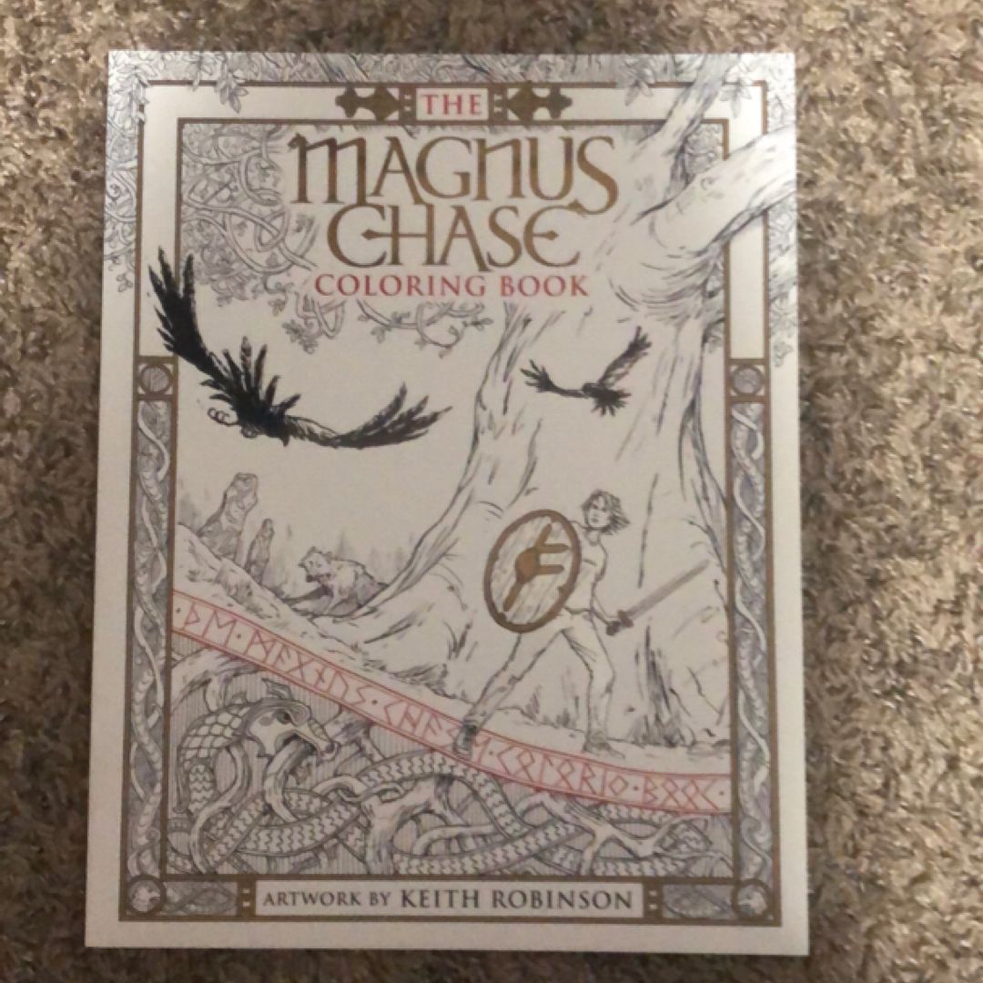 The Magnus Chase Coloring Book (a Magnus Chase Book)