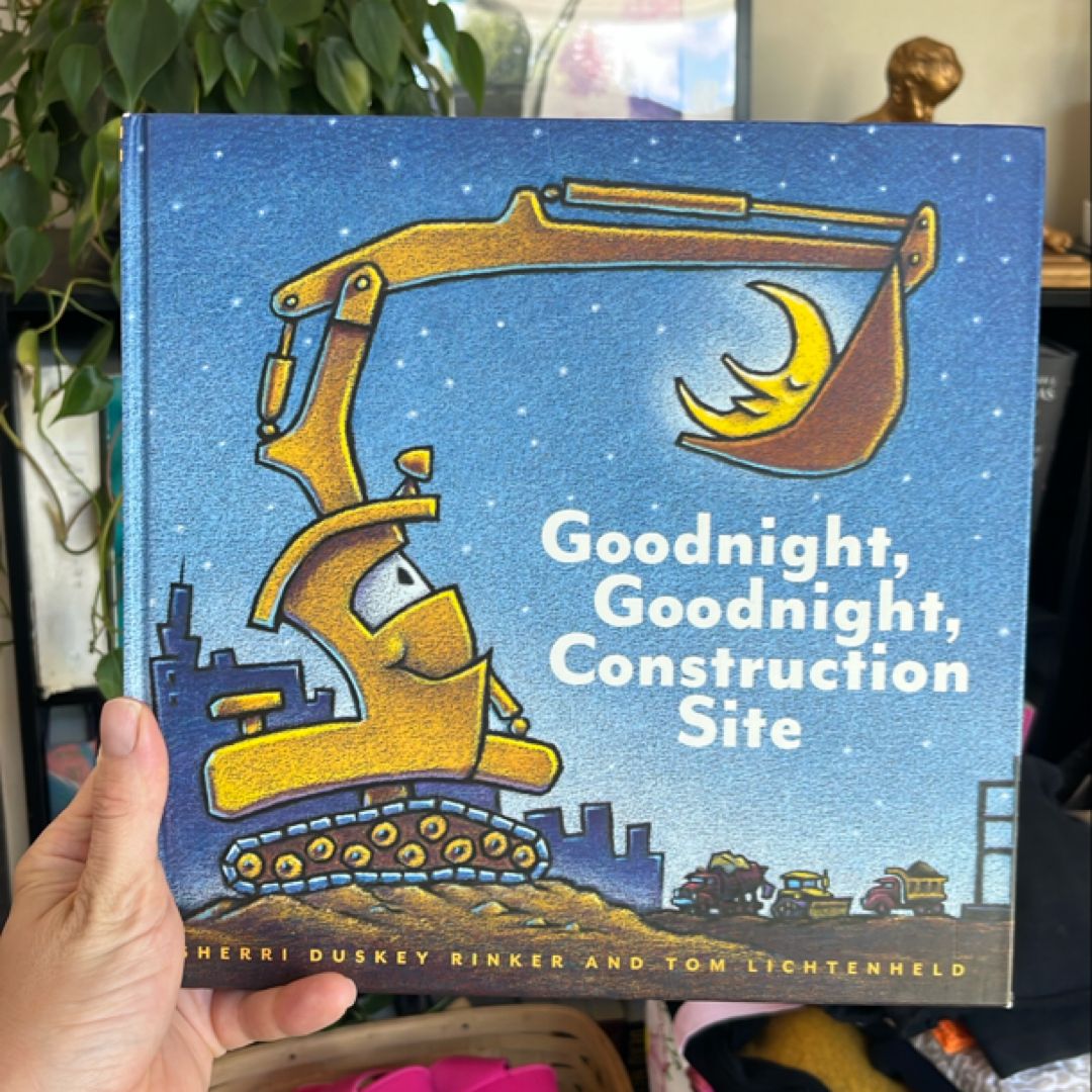 Goodnight, Goodnight Construction Site (Hardcover Books for Toddlers, Preschool Books for Kids)