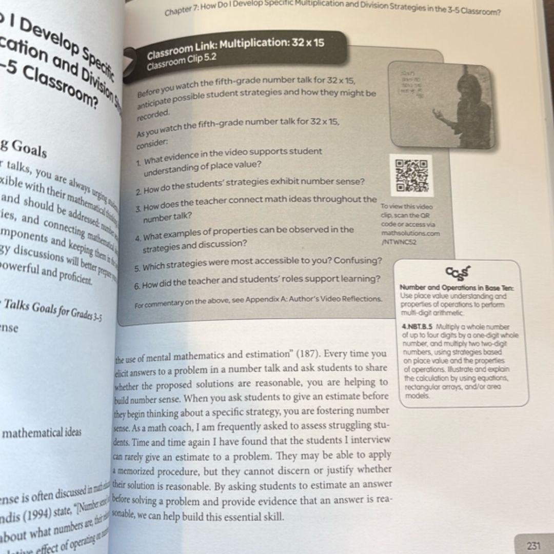 Number Talks Common Core Edition, Grades K-5