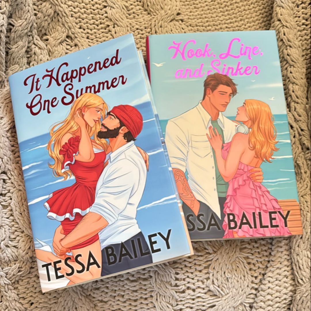 Bellinger Sisters signed Fairyloot editions: It Happened One Summer AND Hook, Line, and Sinker