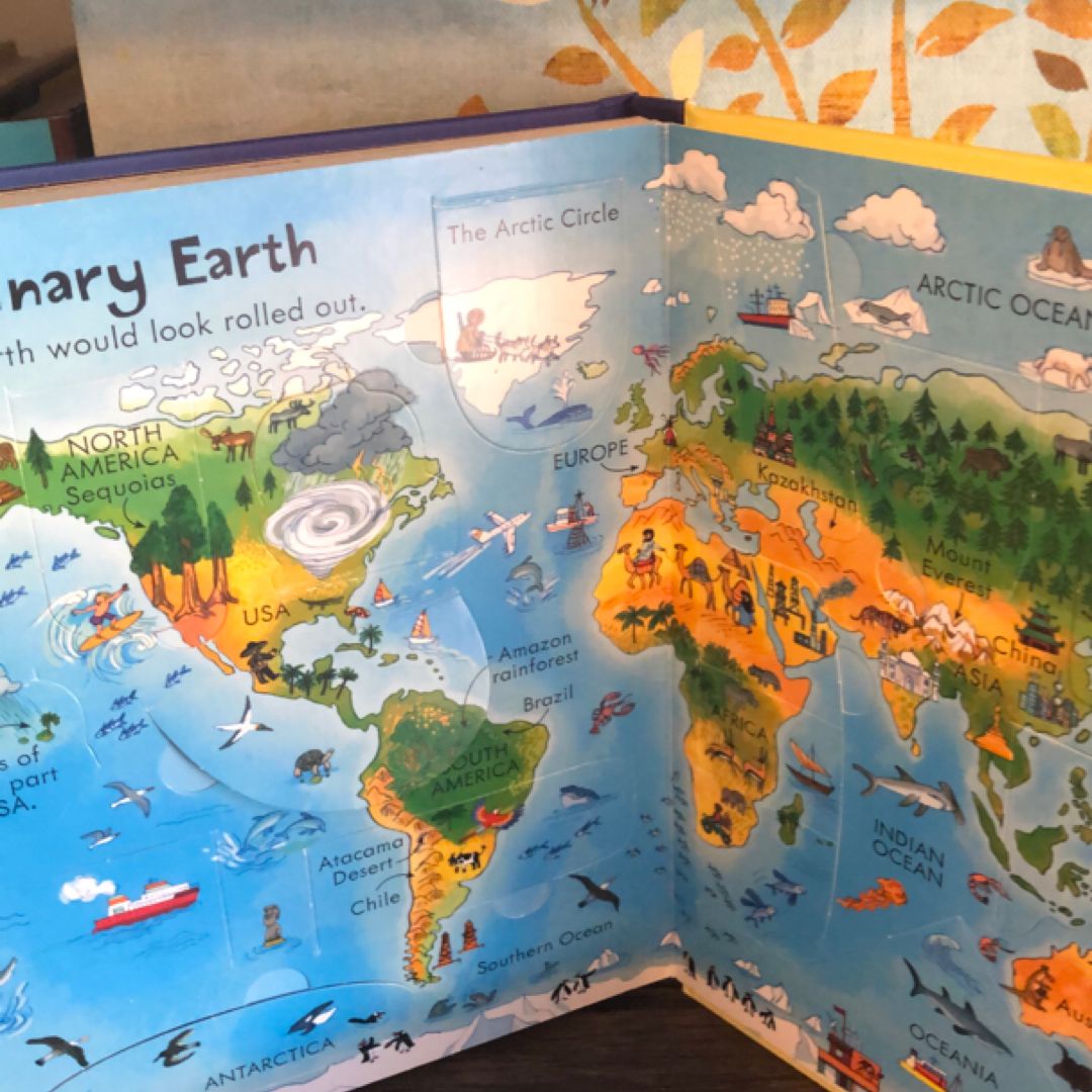 Look Inside Our World Board Book