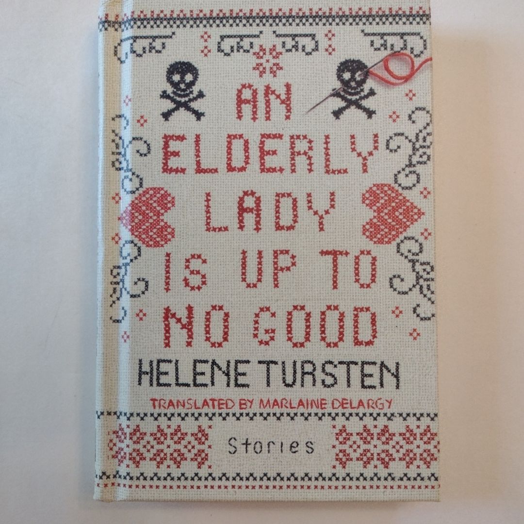 An Elderly Lady Is up to No Good
