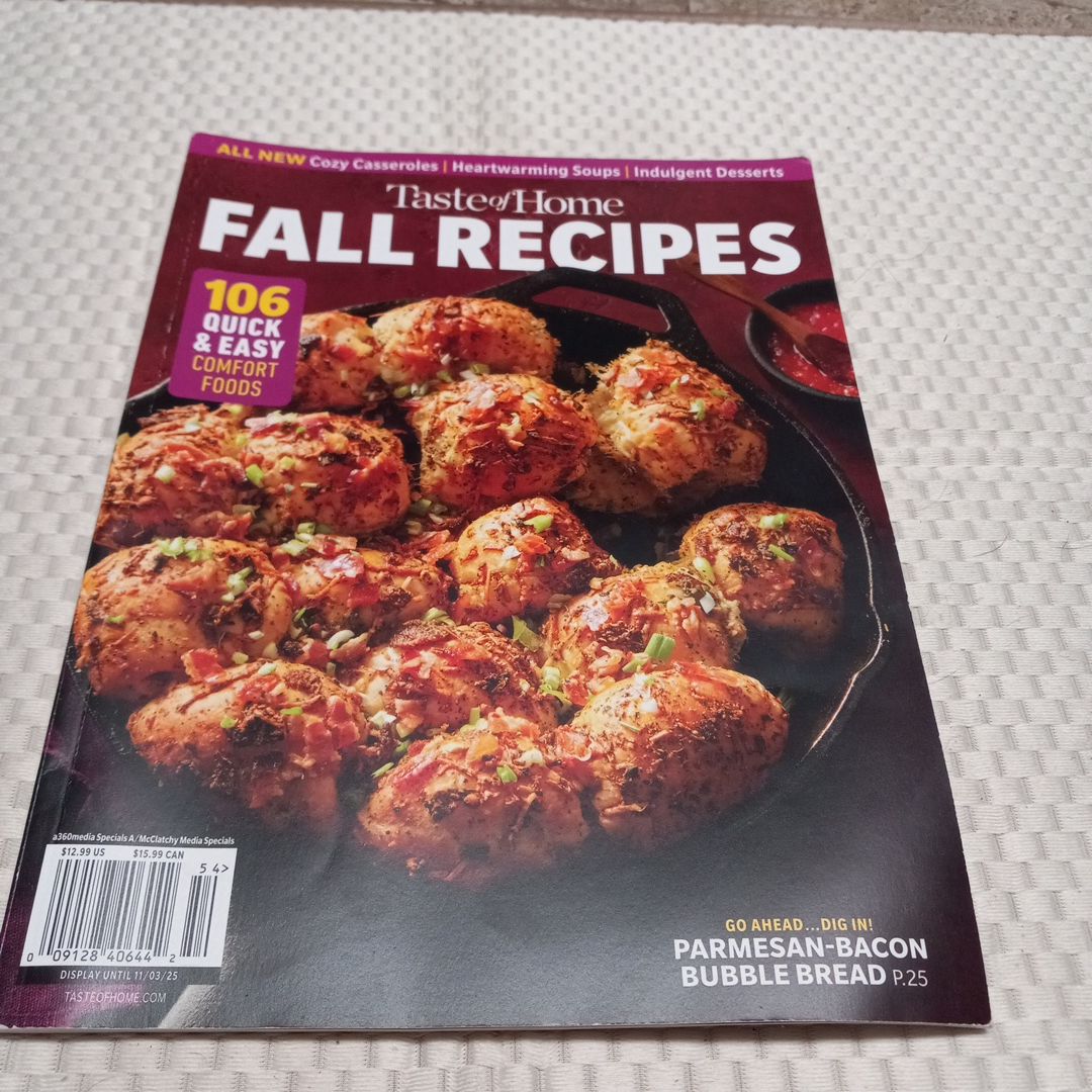 Taste of home Fall recipes