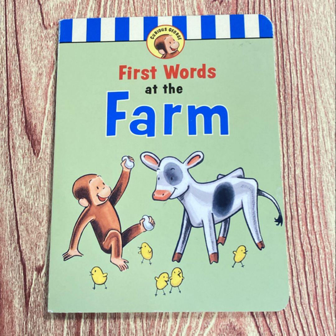Curious George's First Words at the Farm