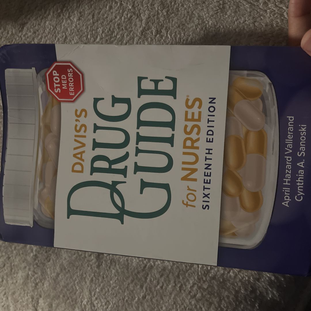 Davis's Drug Guide for Nurses