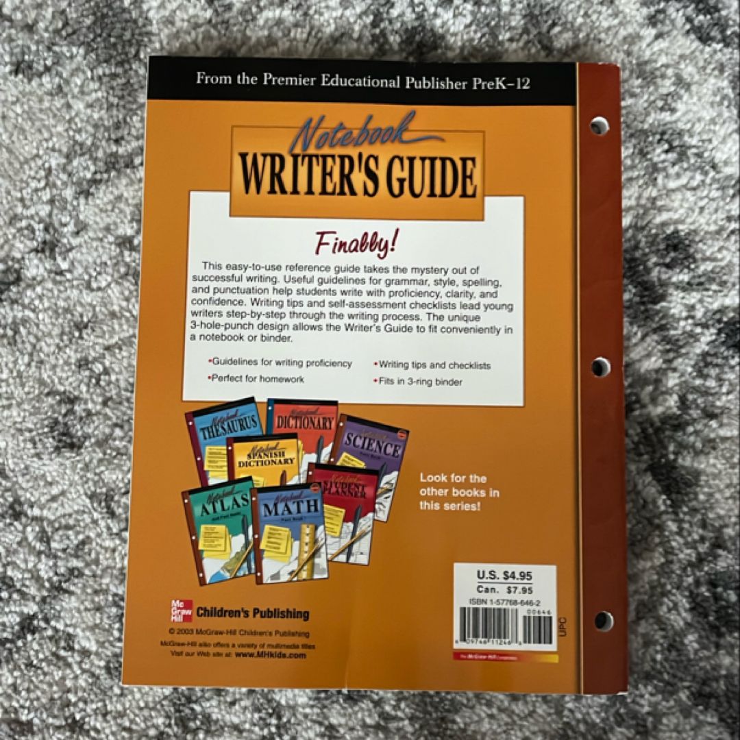 Notebook writers guide