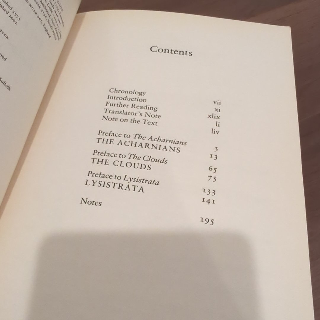Lysistrata and Other Plays