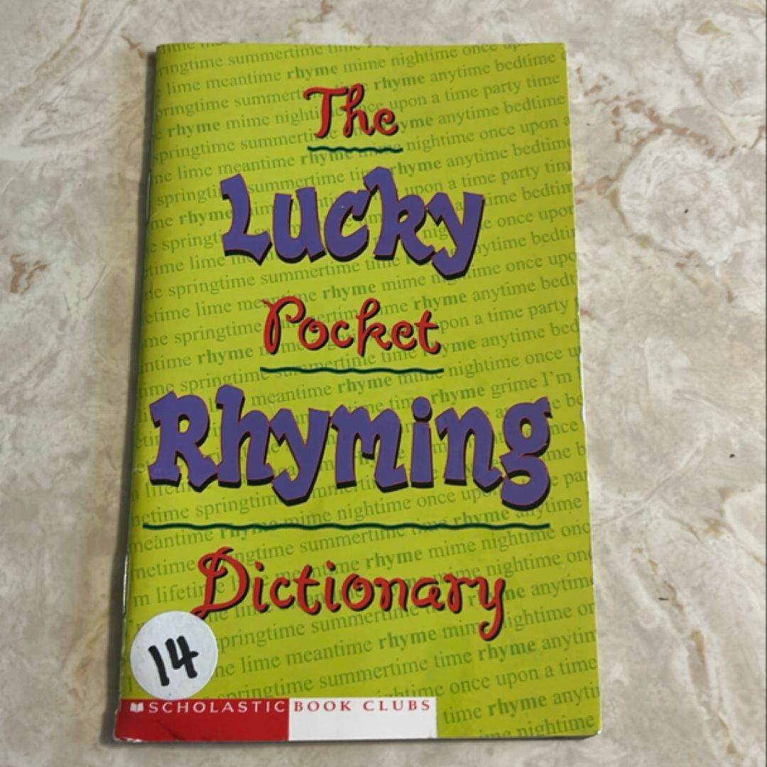 The lucky pocket rhyming dictionary.