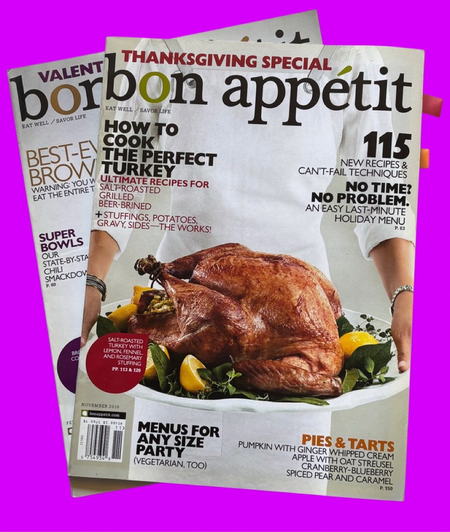 Bon appétit magazines