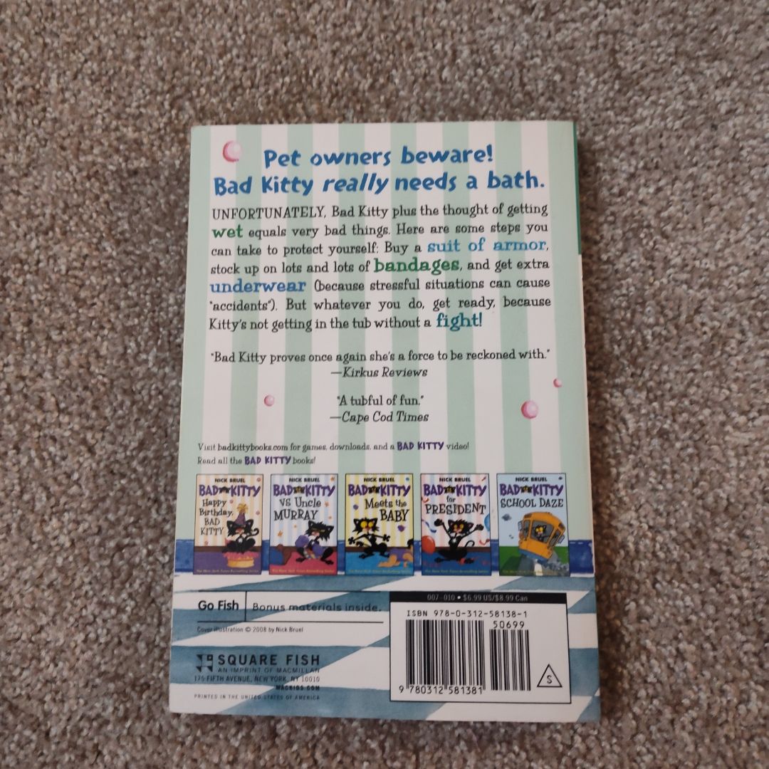 Bad Kitty Gets a Bath