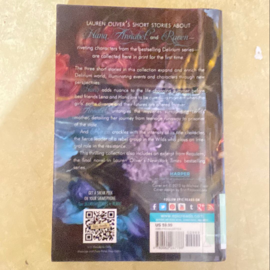 Delirium Stories: Hana, Annabel, and Raven