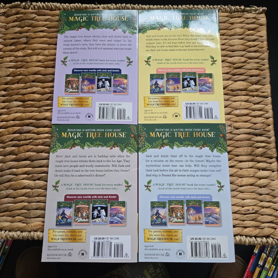 Magic Tree House Books 5-8 Boxed Set