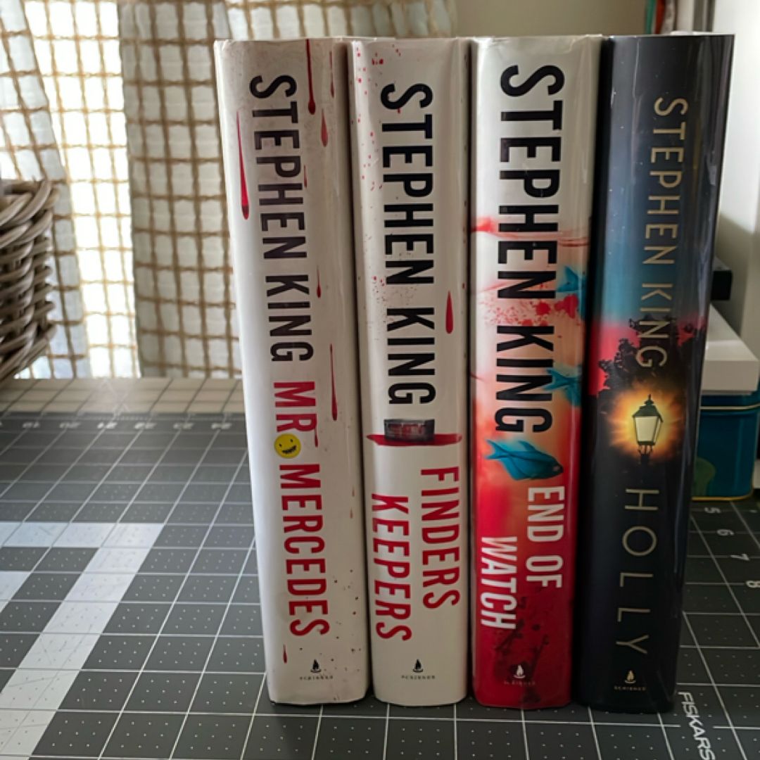 Mr. Mercedes -Set of Four First Editon Hardcovers
