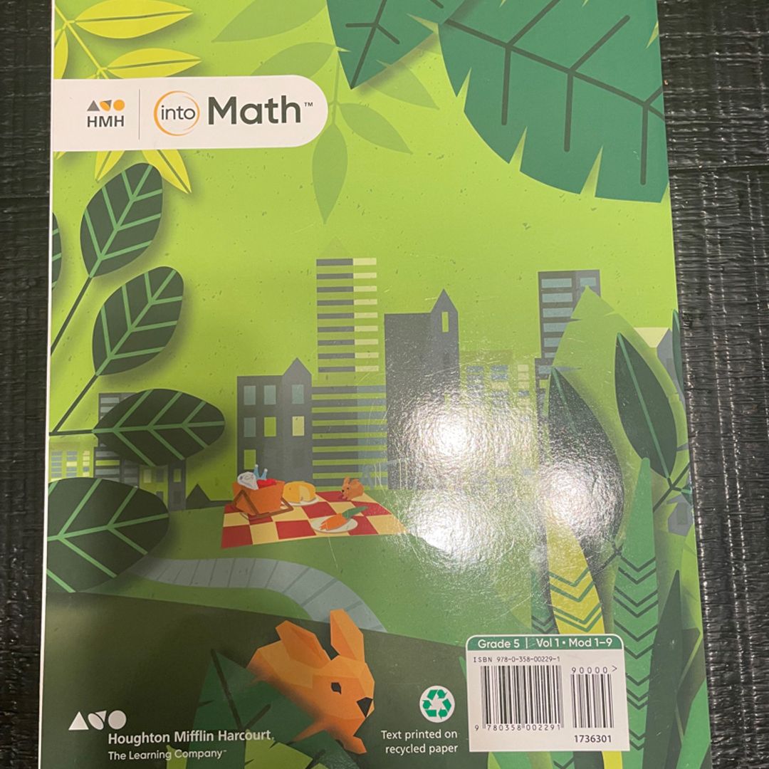 Into Math, Volume 1 and 2 Grade 5 by Houghton Mifflin Harcourt ...