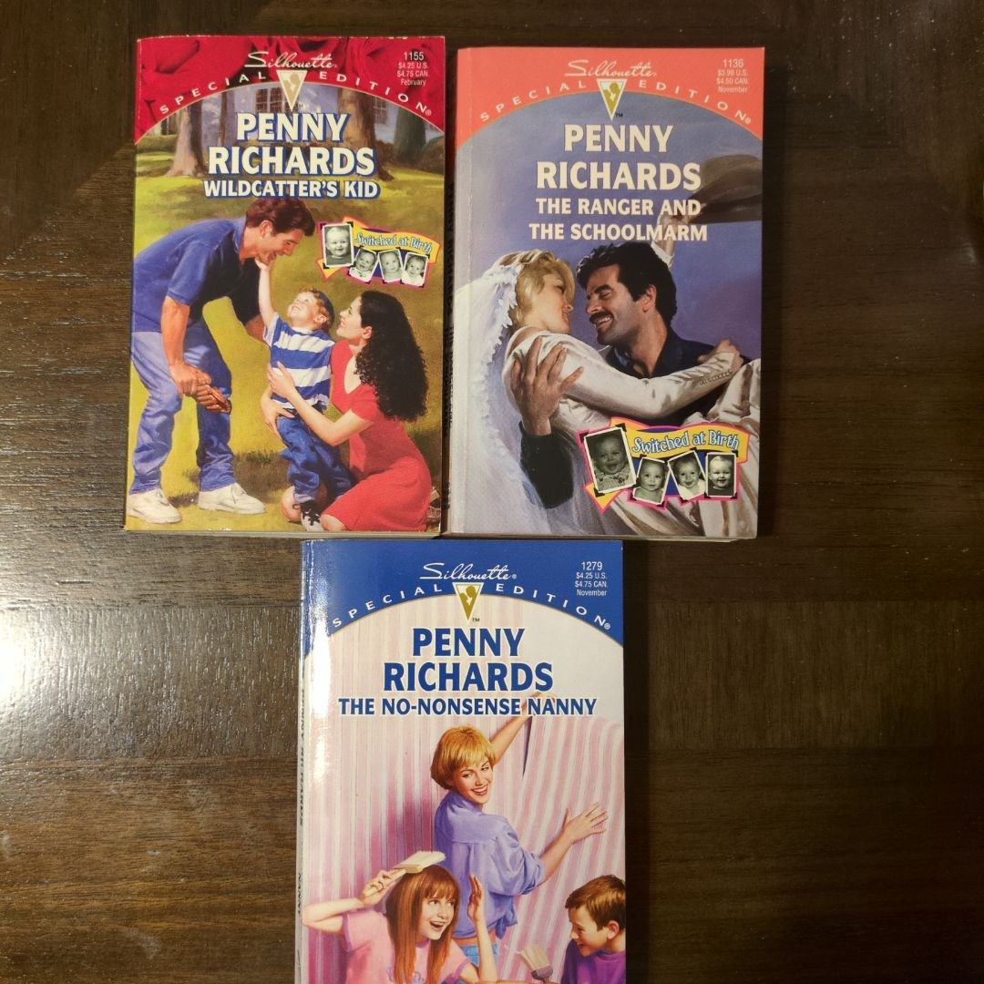 The No-Nonsense Nanny; Wildcatter's Child; The Ranger and The Schoolmarm