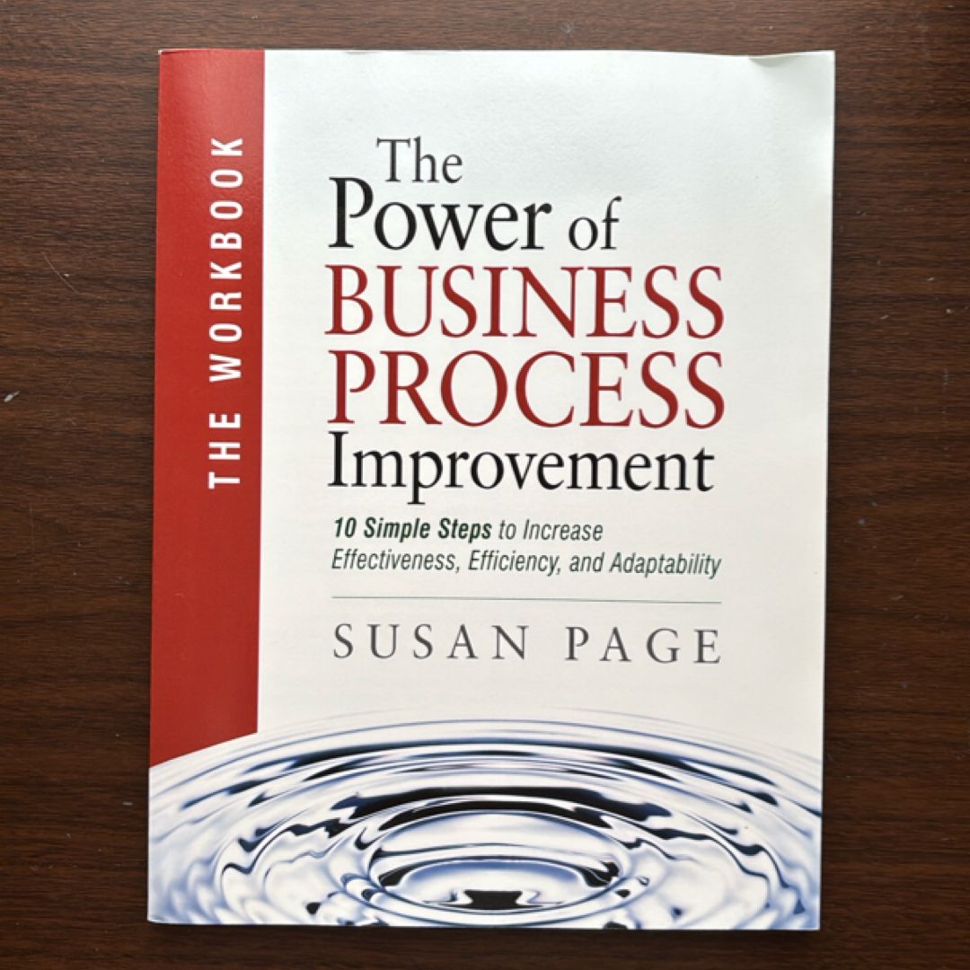 The Power of Business Process Improvement