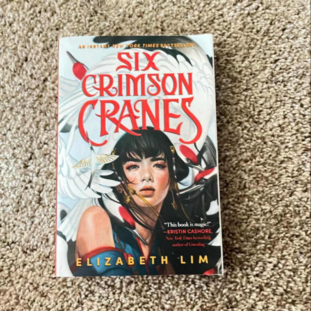 Six Crimson Cranes