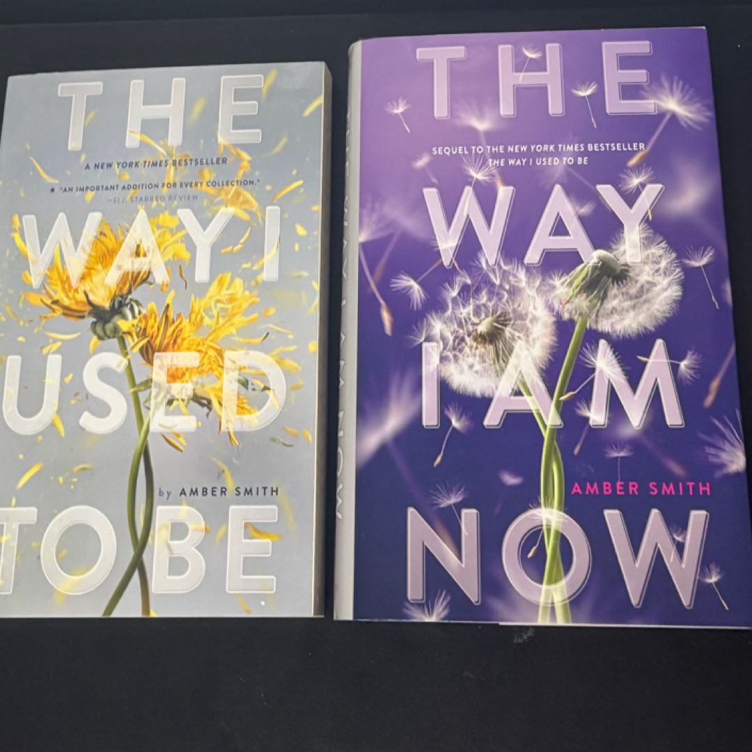 Amber Smith Book Bundle: The Way I Used to Be & The Way I Am Now